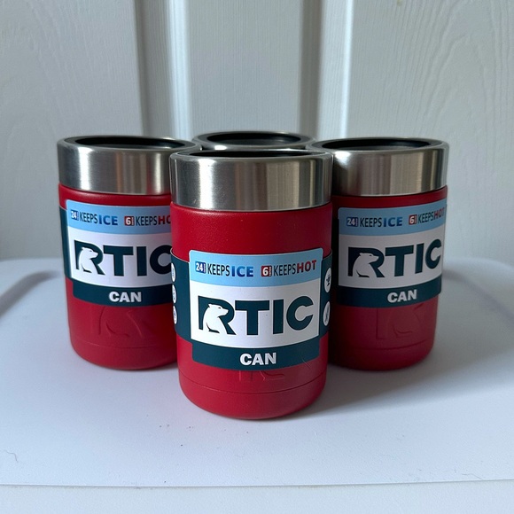 RTIC Other - NWT RTIC Outdoor 4 piece bundle Double Wall Vacuum Insulated Can Coolers